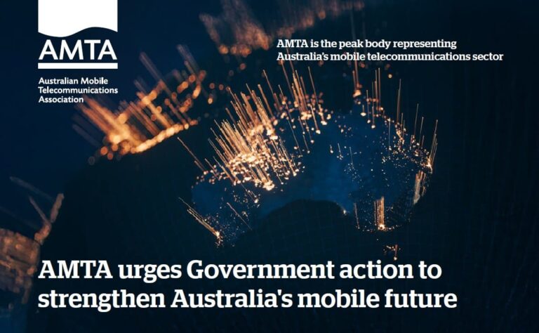 AMTA urges Government action to strengthen Australia’s mobile future